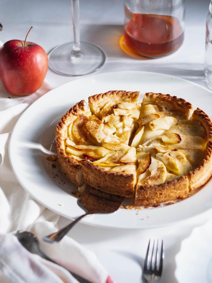 Tarta de manzana