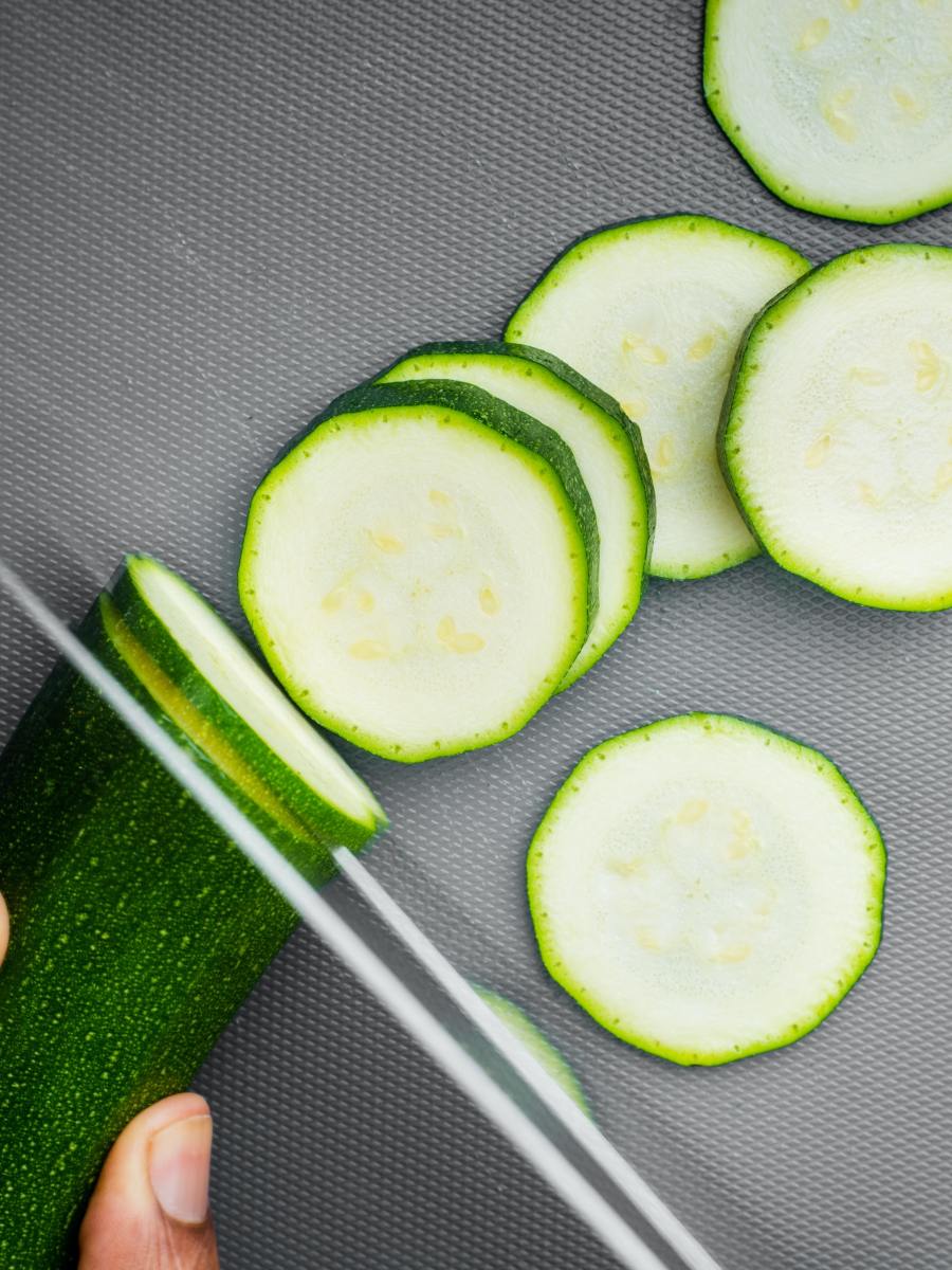 Discos de calabacín